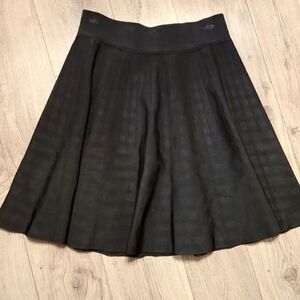 Ted Baker London Flowy Mini Skirt Black Size 2